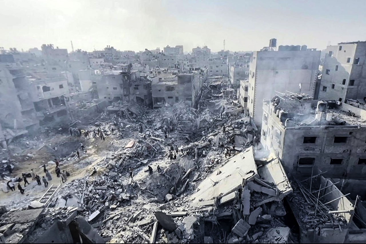 Israel bom Gaza